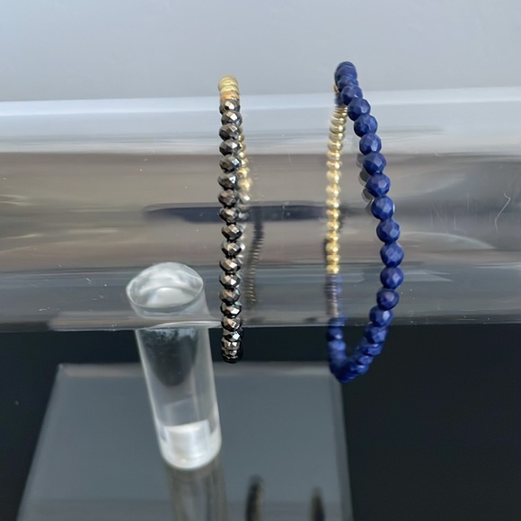 Stella & Dot stretch bracelet set - Picture 2 of 3